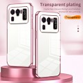 For Xiaomi Mi 11 Ultra Transparent Plating Fine Hole Phone Case(Silver)