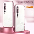 For Xiaomi Mi 10 Pro 5G Transparent Plating Fine Hole Phone Case(Transparent)