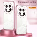 For Xiaomi 14 Ultra Transparent Plating Fine Hole Phone Case(Transparent)