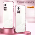 For Xiaomi Redmi K30S / Mi 10T Pro 5G Transparent Plating Fine Hole Phone Case(Gold)