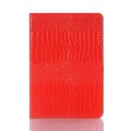 For Samsung Galaxy Tab S9 FE Crocodile Texture Leather Tablet Case(Red)