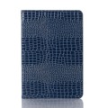 For Samsung Galaxy Tab S9 FE Crocodile Texture Leather Tablet Case(Blue)