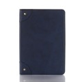 For Samsung Galaxy Tab S9 FE Retro Book Leather Tablet Case(Dark Blue)