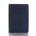 For Samsung Galaxy Tab S9 Retro Book Leather Tablet Case(Dark Blue)
