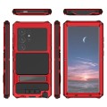 For Samsung Galaxy S24 Ultra 5G R-JUST Life Waterproof Dustproof Shockproof Holder Phone Case(Red)
