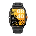 KT71 1.96 inch HD Square Screen Rugged Smart Watch Supports Bluetooth Calls/Sleep Monitoring/Blood O