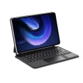 For Xiaomi Pad 6 / Pad Pro M11P-B-M611 Magnetic Bluetooth Keyboard Leather Tablet Case(Black)