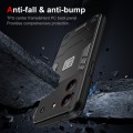 For ZTE Blade A54 2 in 1 Shockproof Phone Case(Black)
