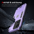 For Honor X5 Plus 2 in 1 Shockproof Phone Case(Purple)