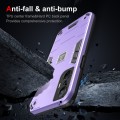 For Infinix Hot 20s 2 in 1 Shockproof Phone Case(Purple)