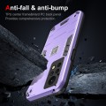 For Infinix Note 11s 2 in 1 Shockproof Phone Case(Purple)