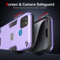 For Infinix Smart 5 2 in 1 Shockproof Phone Case(Purple)