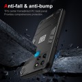 For Infinix Smart 6 2 in 1 Shockproof Phone Case(Black)