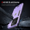 For Infinix Smart 7 2 in 1 Shockproof Phone Case(Purple)