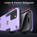 For Infinix Zero 5G 2023 2 in 1 Shockproof Phone Case(Purple)