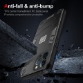 For iPhone 12 Pro 2 in 1 Shockproof Phone Case(Black)