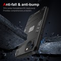 For iPhone 13 2 in 1 Shockproof Phone Case(Black)