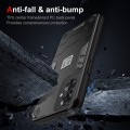 For OPPO Reno11 F 2 in 1 Shockproof Phone Case(Black)