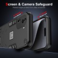 For OPPO Reno11 Pro Global 2 in 1 Shockproof Phone Case(Black)