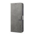 For Huawei Mate 60 LC.IMEEKE Calf Texture Leather Phone Case(Grey)