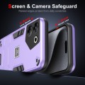 For Tecno Camon 20 Pro 5G 2 in 1 Shockproof Phone Case(Purple)