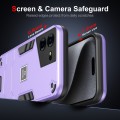 For Tecno Pova 5 Pro 2 in 1 Shockproof Phone Case(Purple)
