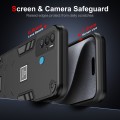 For Tecno Pova Neo 2 in 1 Shockproof Phone Case(Black)