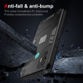 For Tecno Spark 7P 2 in 1 Shockproof Phone Case(Black)