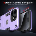 For Tecno Spark 10 Pro 2 in 1 Shockproof Phone Case(Purple)