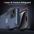 For Tecno Spark 10 5G 2 in 1 Shockproof Phone Case(Blue)