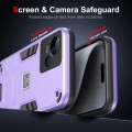 For Tecno Spark 10 5G 2 in 1 Shockproof Phone Case(Purple)