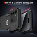 For Tecno Spark Go 2022 2 in 1 Shockproof Phone Case(Black)