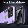 For Tecno Spark Go 2023 2 in 1 Shockproof Phone Case(Purple)