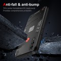 For Motorola Moto E7 Power 2 in 1 Shockproof Phone Case(Black)