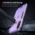 For Motorola Moto E7 Power 2 in 1 Shockproof Phone Case(Purple)