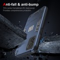 For Motorola Moto E22 2 in 1 Shockproof Phone Case(Blue)