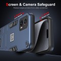 For Motorola Edge 30 Neo 2 in 1 Shockproof Phone Case(Blue)