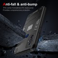 For Motorola Moto G Play 2023 2 in 1 Shockproof Phone Case(Black)