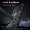 For Motorola Moto G53 2 in 1 Shockproof Phone Case(Black)