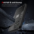 For Motorola Moto G54 2 in 1 Shockproof Phone Case(Black)