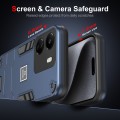 For Xiaomi Redmi 13C 2 in 1 Shockproof Phone Case(Blue)