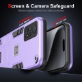For Xiaomi Redmi Note 11 Pro 4G 2 in 1 Shockproof Phone Case(Purple)