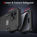 For Xiaomi Redmi Note 12 Pro+ Global 2 in 1 Shockproof Phone Case(Black)