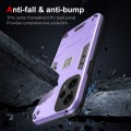 For Xiaomi Poco F5 5G 2 in 1 Shockproof Phone Case(Purple)