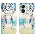 For Xiaomi Redmi 13C 3D Painting Horizontal Flip Leather Phone Case(Dream Wind Chimes)