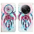 For Xiaomi Redmi A3 3D Painting Horizontal Flip Leather Phone Case(Color Drop Wind Chimes)