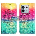 For Xiaomi Redmi Note 13 Pro 5G Global 3D Painting Horizontal Flip Leather Phone Case(Chasing Dreams