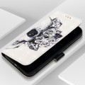 For Xiaomi Redmi Note 13 Pro 5G Global 3D Painting Horizontal Flip Leather Phone Case(Skull)