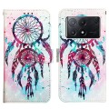 For Xiaomi Redmi K70E 3D Painting Horizontal Flip Leather Phone Case(Color Drop Wind Chimes)