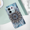 For Xiaomi Redmi Note 13 Pro 5G Global Colored Drawing Pattern Plain Weave Leather Phone Case(Unders